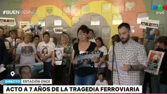 Acto a 7 años de la Tragedia de Once