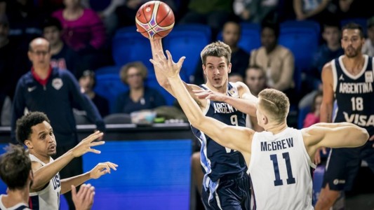 Argentina perdió en el último segundo contra Estados Unidos