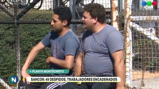 Despidos en Sancor y trabajadores encadenados