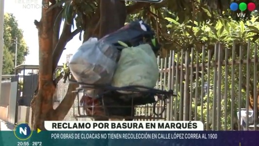 Sobra basura en Barrio Marqués de Sobremonte