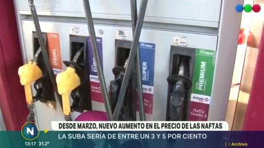 Otra vez aumenta el precio de las naftas