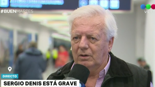 Habló el hermano de Sergio Denis: "Su situación es complicada, tiene una gravedad seria"