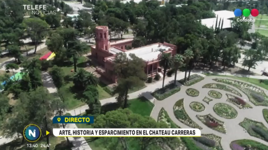 Exclusivo: el drone de Telefe Córdoba en el "Chateau" Carreras