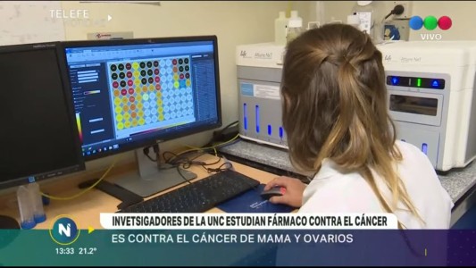 Investigadores de la UNC estudian un fármaco contra el cáncer de mama y de ovarios