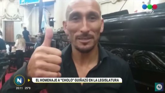 Homenajearon al "Cholo" Guiñazú en la Legislatura