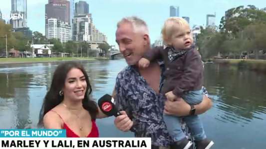El divertido viaje de Marley, Lali y Mirko por Australia