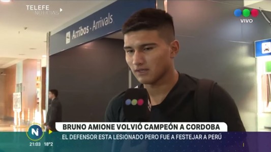 Bruno Amione volvió campeón a Córdoba