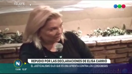 Repudio por los dichos de Elisa Carrió