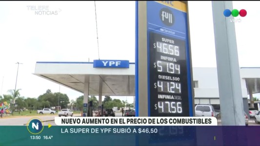 Nuevo aumento en el precio de los combustibles