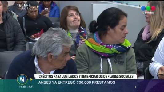 Anses entregó créditos para jubilados y beneficiarios de planes sociales