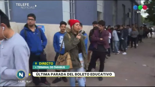 Última parada del Boleto Educativo