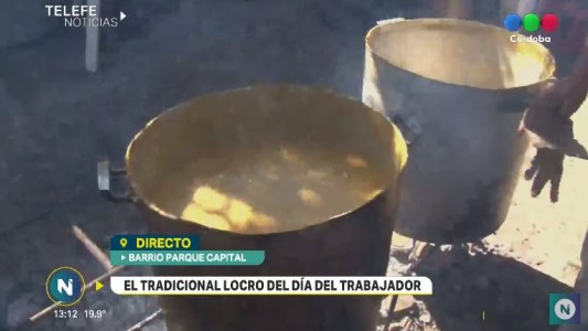 El tradicional locro del Día del Trabajador