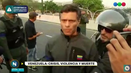 Venezuela: ordenan detener a Leopoldo López