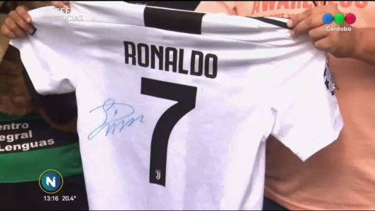 La camiseta de CR7 se convertirá en 40 pares de botines de fútbol