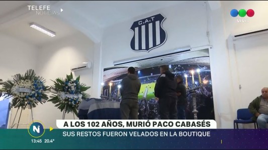 ¡Hasta siempre Paco! Talleres despidió a su hincha más querido