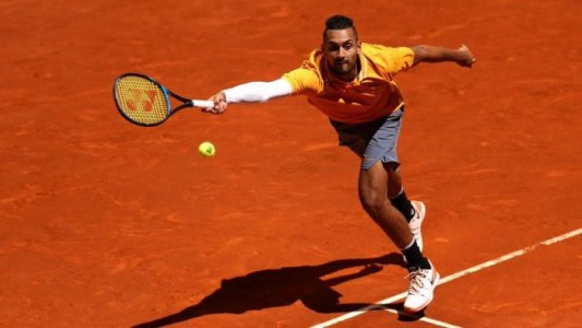 Kyrgios: tenista australiano enloqueció en Roma