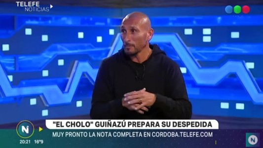 El "Cholo" Guiñazú prepara su despedida