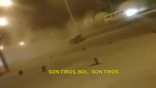 El video que registró la persecución en San Miguel del Monte: "Son tiros, son tiros"