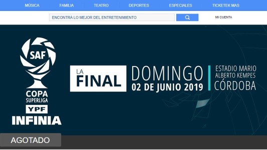 Volaron las entradas para Boca vs Tigre