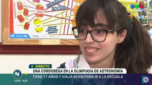 Tiene 17 años y nos representará en la olimpiada latinoamericana de astronomía