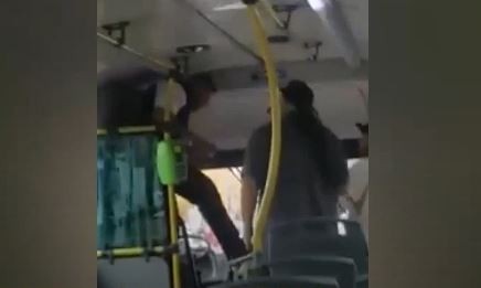 Video: brutal golpiza a un colectivero