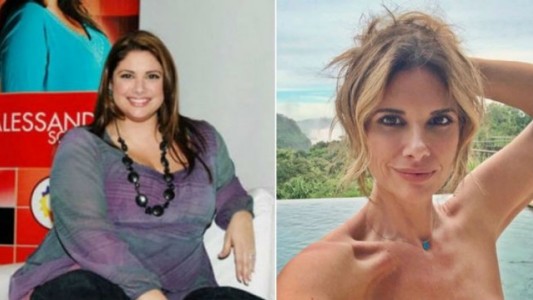 Alessandra Rampolla mostró en Instagram su impactante transformación física