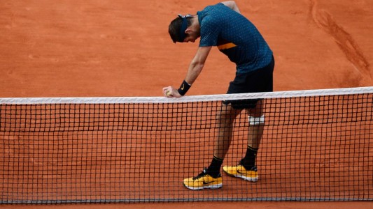 Ya eliminado en Roland Garros, Del Potro se pone en modo Wimbledon