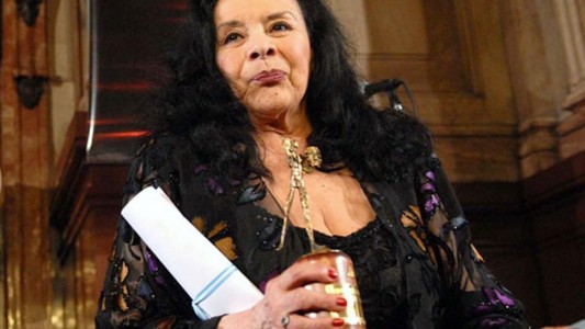 La "Coca" Sarli está internada "con pronóstico reservado"