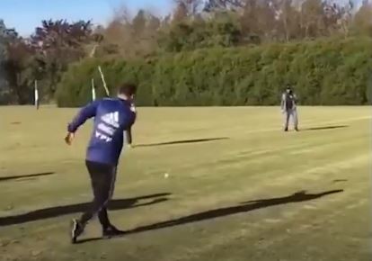 La Selección jugó al polo con Cambiaso