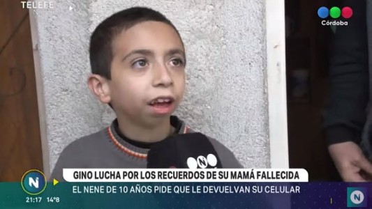 Gino tiene 10 años y busca recuperar los recuerdos de su madre fallecida