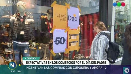 Día del padre: expectativa de los comerciantes