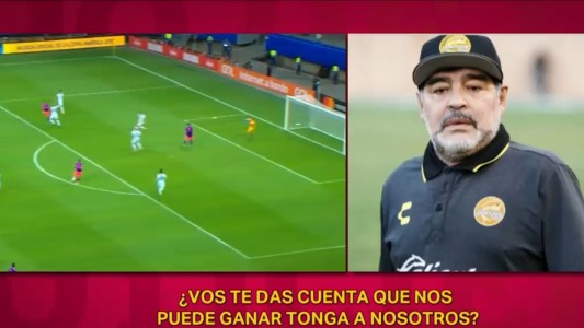 El audio de Maradona furioso contra la Selección