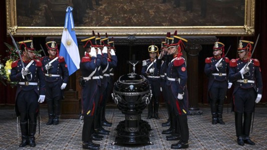 Despidieron en el Congreso los restos de De la Rùa