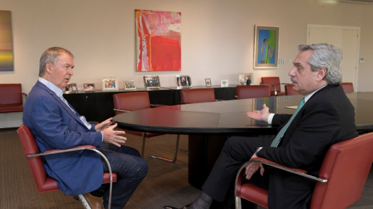 Schiaretti recibió a Alberto Fernández en Córdoba