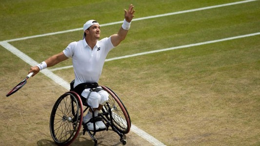 Tras ganar Australia y Roland Garros, Gustavo Fernández jugará la final de Wimbledon por tercer año consecutivo