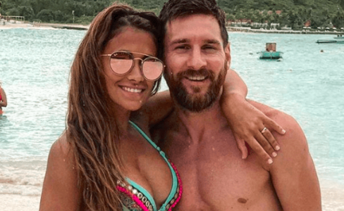 Cuerpos al sol: la foto de Messi y Antonela Roccuzzo en bikini que estalla en Instagram