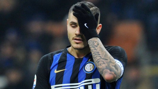 Icardi dejó la concentración del Inter y su futuro es incierto