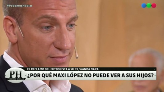Maxi López y su relación con Wanda Nara: "En el último año vi dos veces a mis hijos"