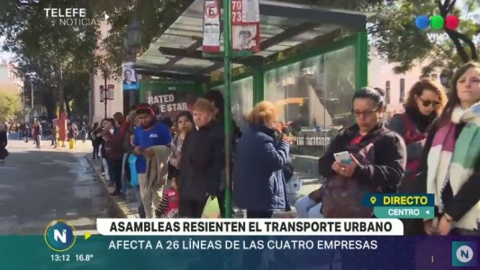 Comienza a normalizarse el transporte tras las asambleas