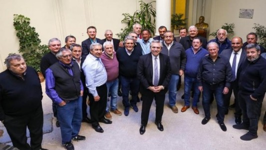 Alberto Fernández se reunió con la cúpula de la CGT