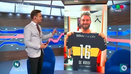 De Rossi, un histórico de la Roma, muy cerca de llegar a Boca