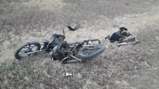 Murió un motociclista en la Ruta A88