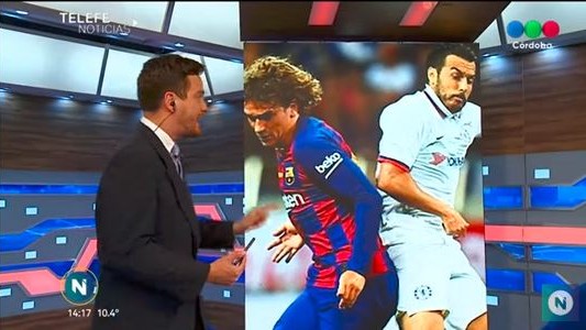 Debut y derrota de Griezzman en el Barcelona