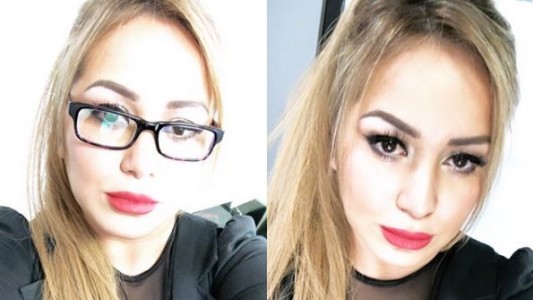 La foto hot de Karina La Princesita de espalda, al estilo de Sol Pérez