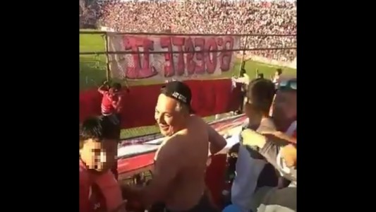 "No sabía que me estaban filmando": el presidente de San Martín de Tucumán vio el partido con la barra brava