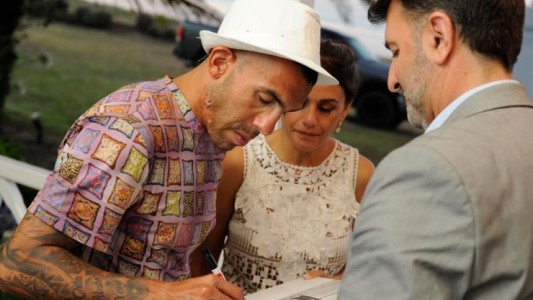 Carlitos Tevez fue a Miramar por su otro amor
