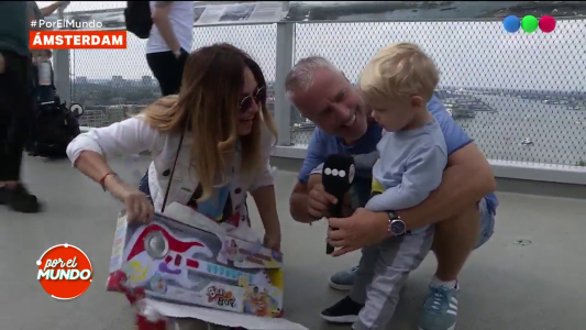 El regalo de Belén Francese que asustó al pequeño Mirko