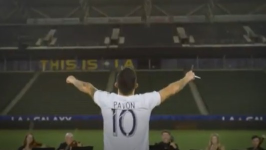 Cristian Pavón, el director de orquesta: así lo presentó Los Ángeles Galaxy