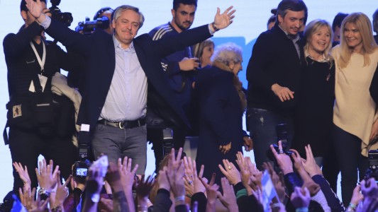 Alberto Fernández: "Venimos a crear una nueva Argentina, se terminó la grieta"