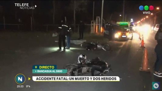 Se desprendió un trailer y mató a un motociclista
